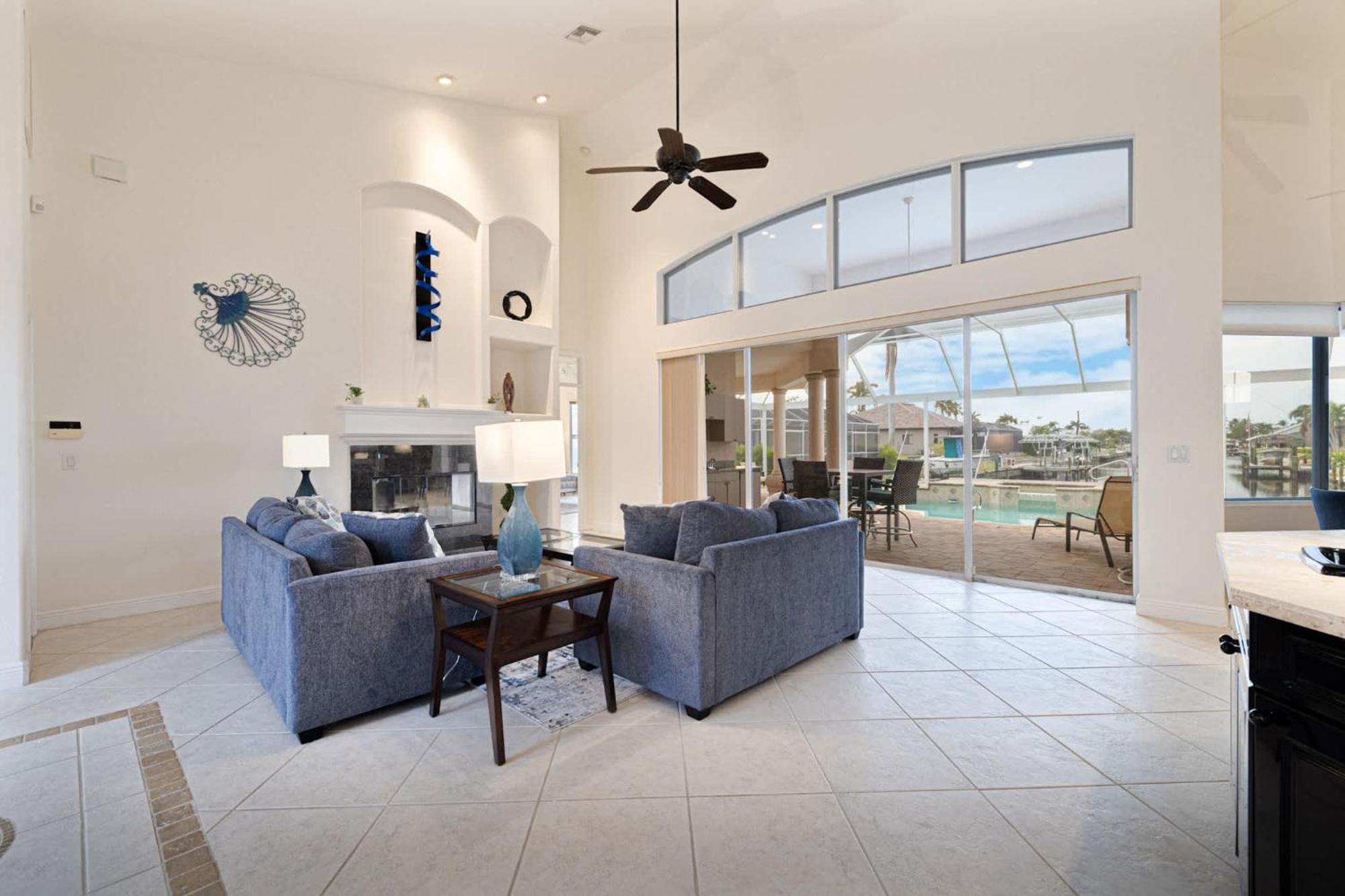 Waterfront Bliss Retreat Sailboat Access And Heated Pool Holiday home Cape Coral